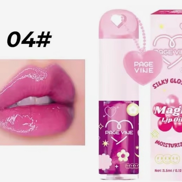 Magic Lip Oil - Glossy Red and Pink - Picture 6 of 10